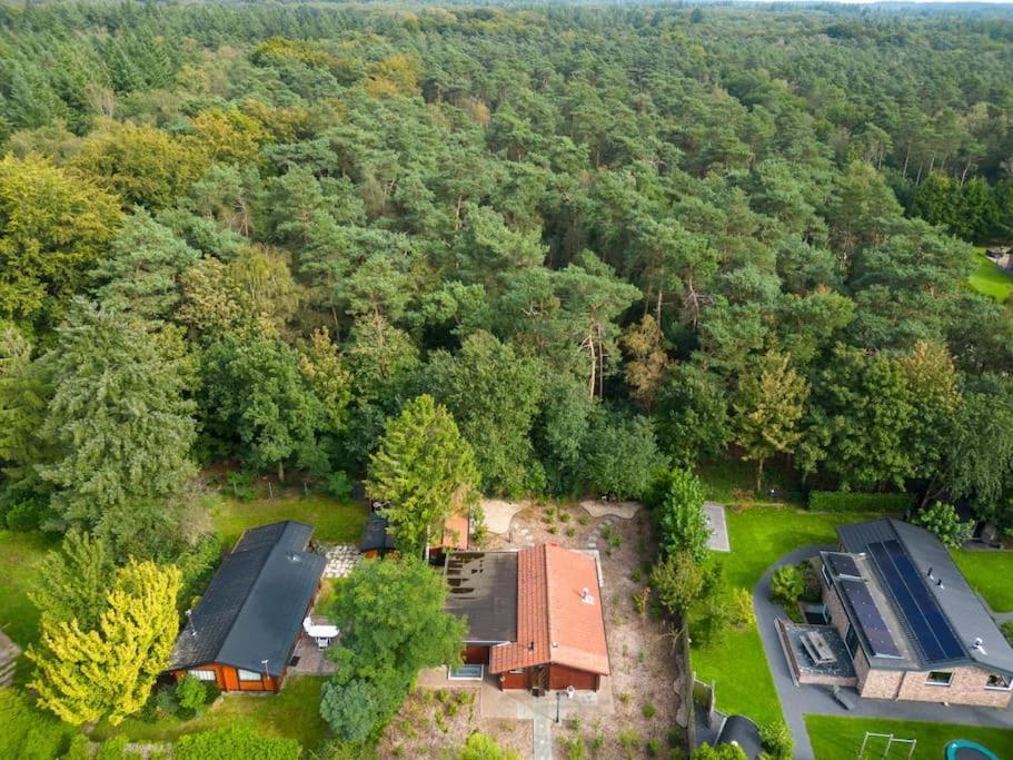 Spacious Wooden Cottage With Infra-Red Sauna At Veluwe Putten Εξωτερικό φωτογραφία
